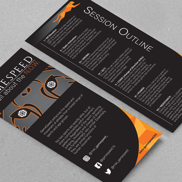 Rack Card - Gamespeed